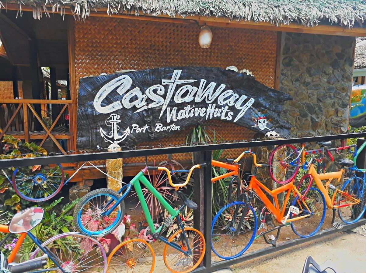 Apartamento Castaway Native Huts San Vicente  Exterior foto