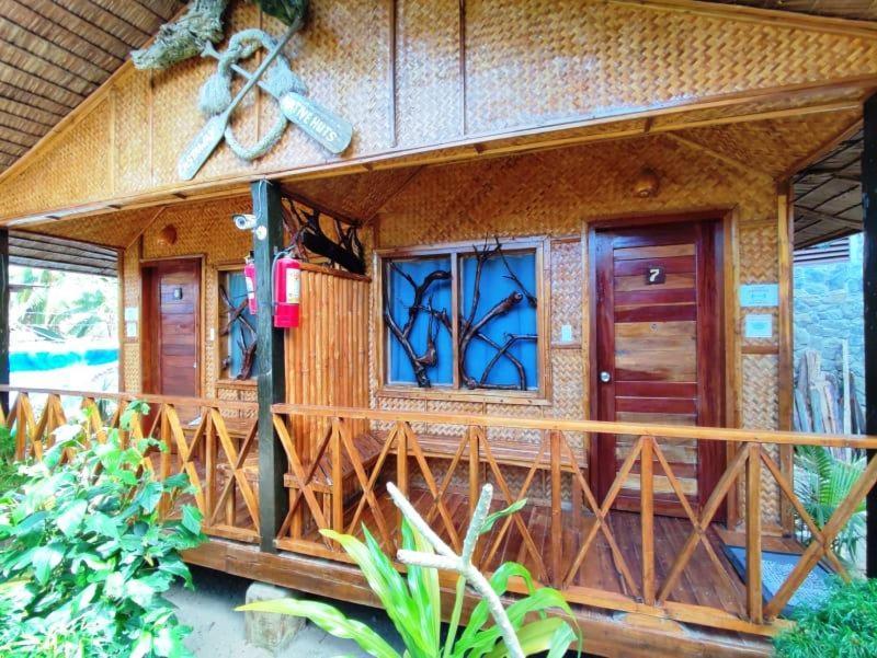 Apartamento Castaway Native Huts San Vicente  Exterior foto